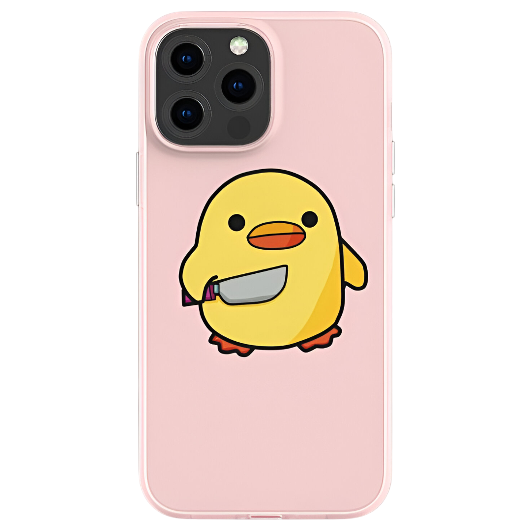 Covers Duck With Knife Iphone 13 Pro